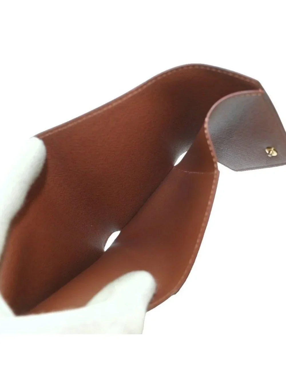 Louis Vuitton Portefeuille Victorine Monogram Trifold Wallet Compact Canvas
